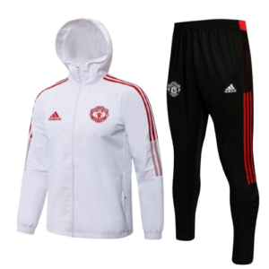 Chándal con Cortavientos Manchester United | White & Black