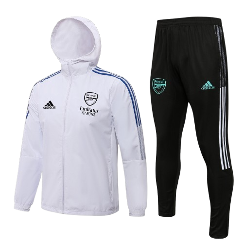 Chándal con Cortavientos Arsenal | Blanco Chándal con Cortavientos Arsenal | Blanco