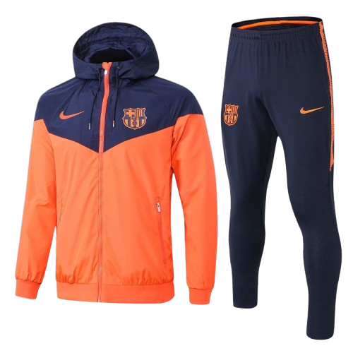 Chándal con Cortavientos FC Barcelona | Naranja Urban Chándal con Cortavientos FC Barcelona | Naranja Urban