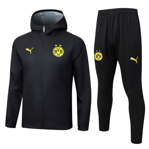 Chándal con Cortavientos Borussia Dortmund | Black Chándal con Cortavientos Borussia Dortmund | Black