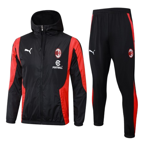 Chándal con Cortavientos AC Milán | Design Chándal con Cortavientos AC Milán | Design