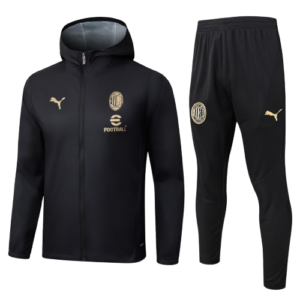 Chándal con Cortavientos AC Milán | Full Black