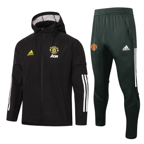 Chándal con Cortavientos Manchester United | Black Urban Chándal con Cortavientos Manchester United | Black Urban