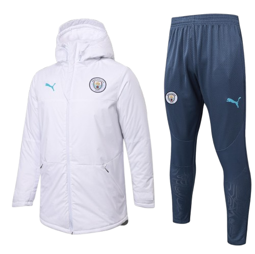 Chándal con Chaquetón Manchester City | Blanco Chándal con Chaquetón Manchester City | Blanco