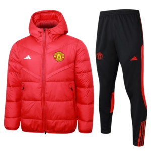 Chándal con Chaquetón Manchester United | Rojo Style