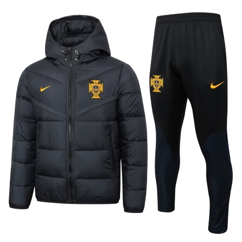 Chándal con Chaquetón Portugal | Full Black Chándal con Chaquetón Portugal | Full Black
