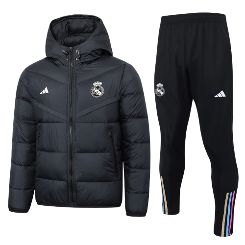 Chándal con Chaquetón Real Madrid | Black Details Chándal con Chaquetón Real Madrid | Black Details