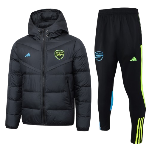 Chándal con Chaquetón Arsenal | Black Details Chándal con Chaquetón Arsenal | Black Details