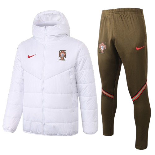 Chándal con Chaquetón Portugal | Blanco Chándal con Chaquetón Portugal | Blanco