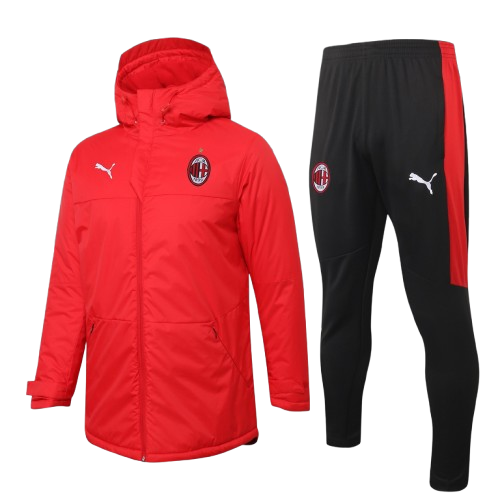 Chándal con Chaquetón AC Milán | Rojo Chándal con Chaquetón AC Milán | Rojo