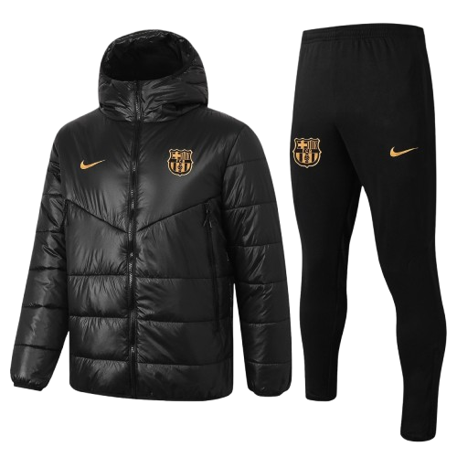 Chándal con Chaquetón FC Barcelona | Black Details Gold Chándal con Chaquetón FC Barcelona | Black Details Gold