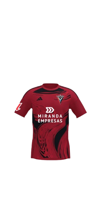 Camiseta Club Deportivo Mirandés 2025/26 Camiseta Club Deportivo Mirandés 2025/26