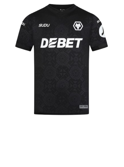 Camiseta Wolverhampton Wanderers Football Club 2025/26 Camiseta Wolverhampton Wanderers Football Club 2025/26