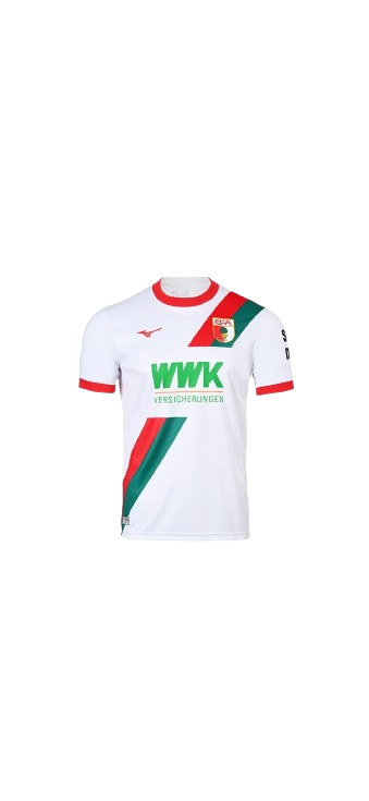 Camiseta F. C. Augsburgo 2025/26 Camiseta F. C. Augsburgo 2025/26