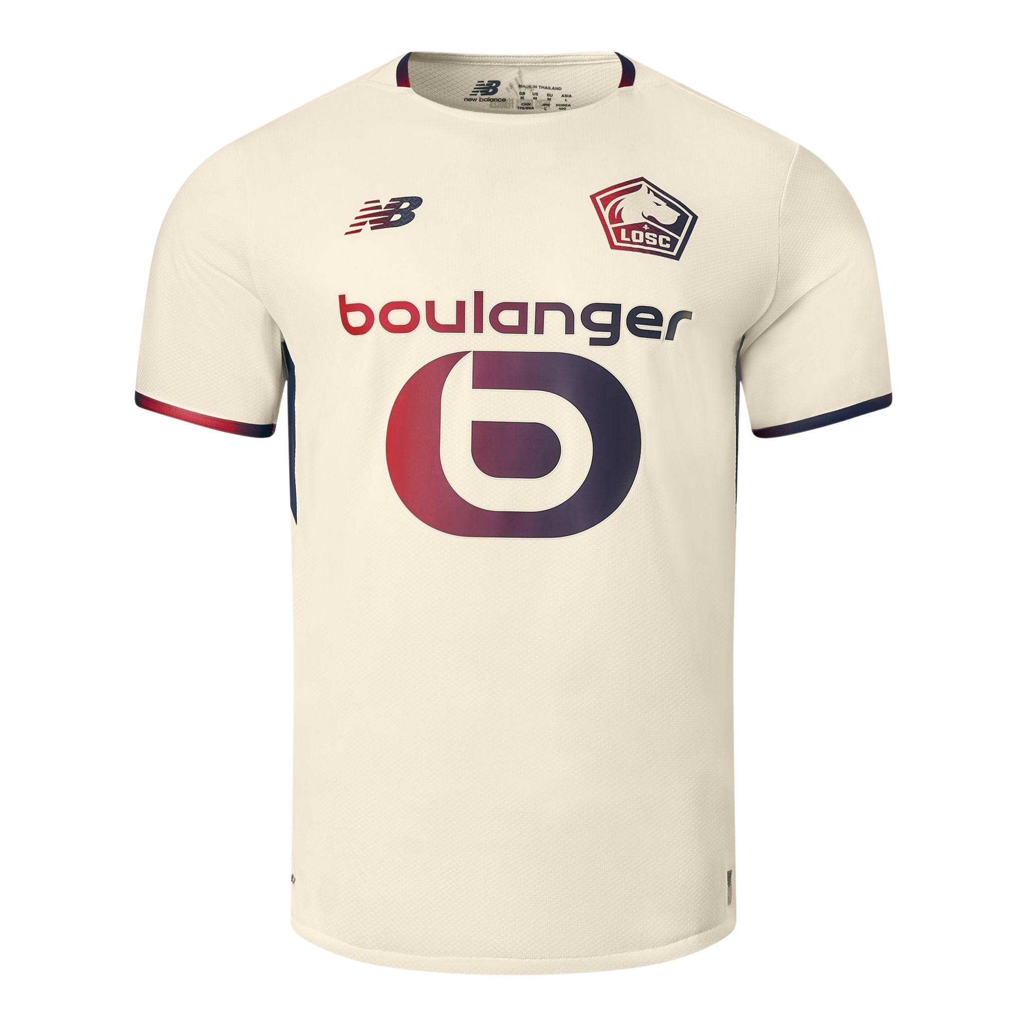 Camiseta Lille Olympique Sporting Club 2025/26 Camiseta Lille Olympique Sporting Club 2025/26