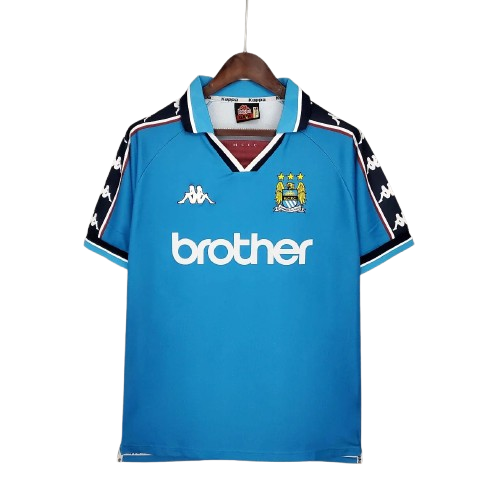 Camiseta Retro Manchester City 1997/98 Camiseta Retro Manchester City 1997/98