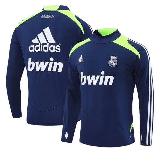 Chaqueta Retro Real Madrid | Bwin Azul Marino Chaqueta Retro Real Madrid | Bwin Azul Marino