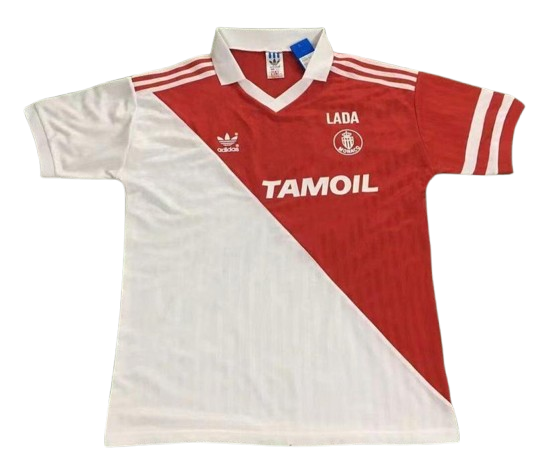 Camiseta Retro Monaco Football Club 1991/92 Camiseta Retro Monaco Football Club 1991/92