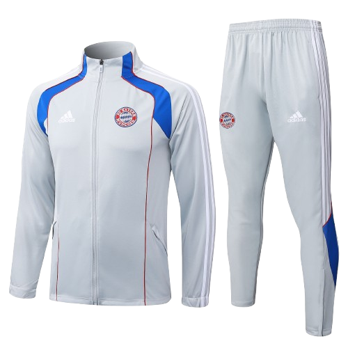 Chándal Bayern Munich | Cremallera Completa Blanco Chándal Bayern Munich | Cremallera Completa Blanco