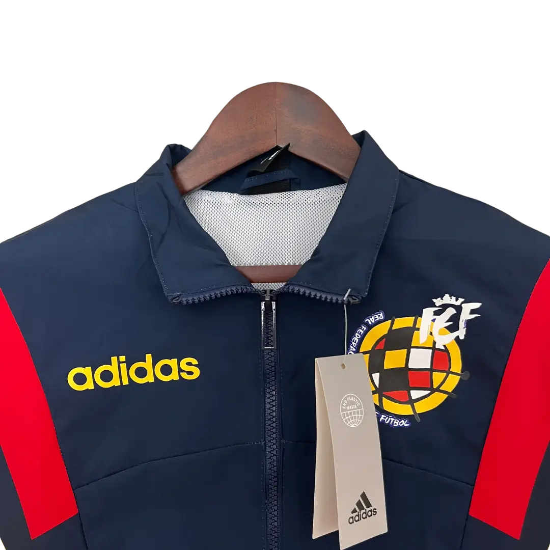 Chaqueta Retro Selección España Eurocopa 2024 | Marino Chaqueta Retro Selección España Eurocopa 2024 | Marino - Imagen 3