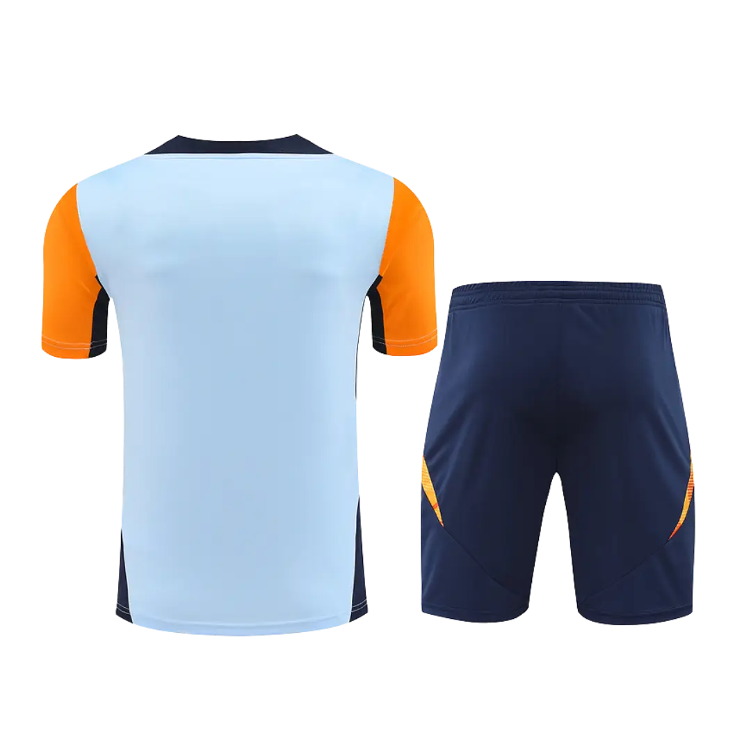 Conjunto de Entrenamiento Real Madrid 2024/25 | White & Orange Conjunto de Entrenamiento Real Madrid 2024/25 | White & Orange - Imagen 2