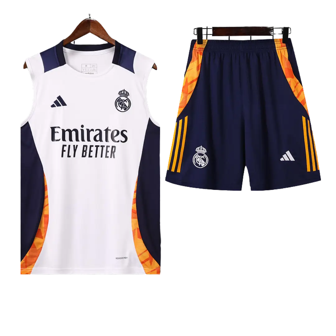 Conjunto de Entrenamiento Real Madrid 2024/25 | Tirantes Conjunto de Entrenamiento Real Madrid 2024/25 | Tirantes