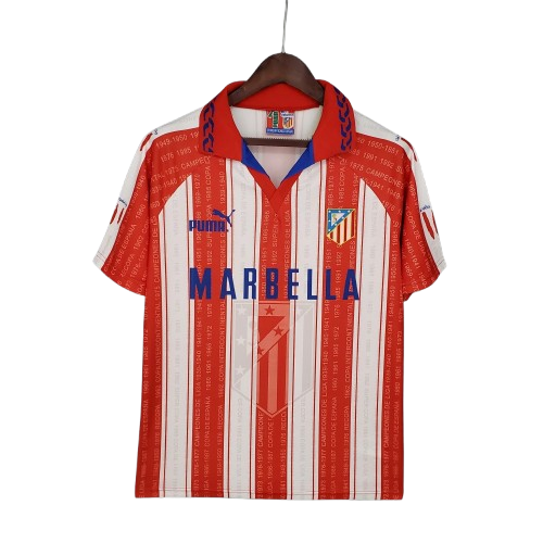 Camiseta Retro Atlético de Madrid 1995/96 Camiseta Retro Atlético de Madrid 1995/96