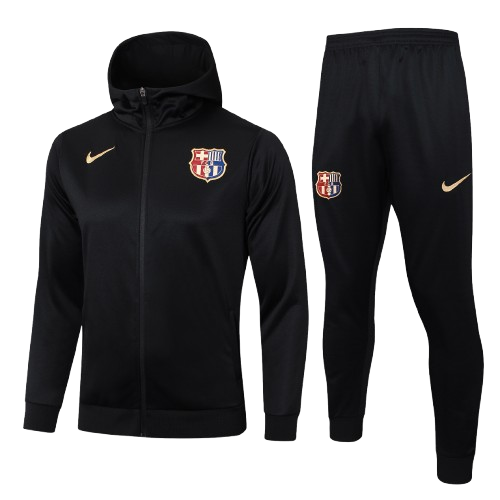 Chándal con Capucha FC Barcelona | Full Negro Chándal con Capucha FC Barcelona | Full Negro