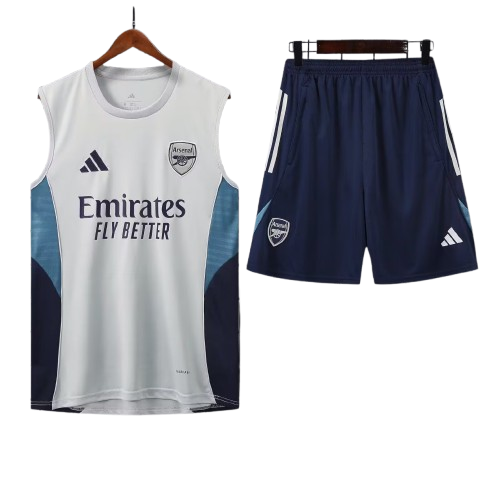 Conjunto de Entrenamiento Arsenal Football Club 2025/26 | Blanco Conjunto de Entrenamiento Arsenal Football Club 2025/26 | Blanco