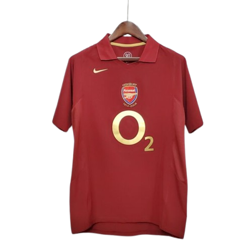 Camiseta Retro Arsenal Football Club 2005/06 Camiseta Retro Arsenal Football Club 2005/06