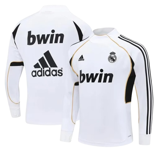 Chaqueta Retro Real Madrid | Bwin Blanco Chaqueta Retro Real Madrid | Bwin Blanco