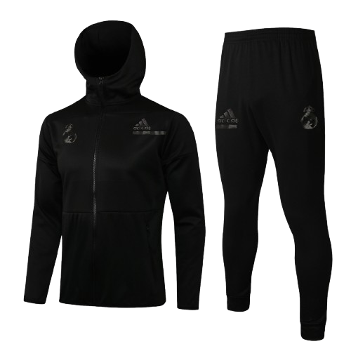 Chándal con Capucha Real Madrid | Full Black Chándal con Capucha Real Madrid | Full Black