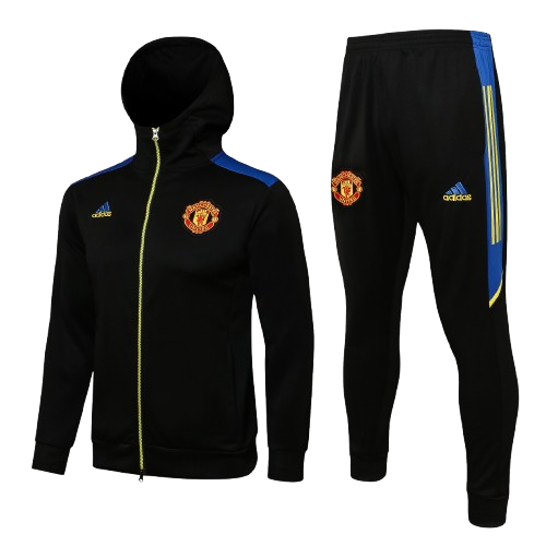 Chándal con Capucha Manchester United | Full Black Chándal con Capucha Manchester United | Full Black
