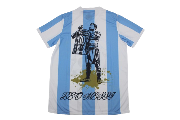 Camiseta Retro Argentina x "La Pulga" | Edición Especial Camiseta Retro Argentina x "La Pulga" | Edición Especial - Imagen 2