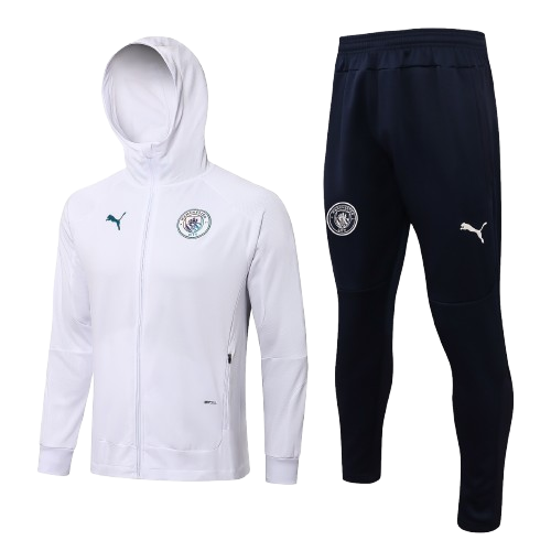 Chándal con Capucha Manchester City | Blanco Black Chándal con Capucha Manchester City | Blanco Black