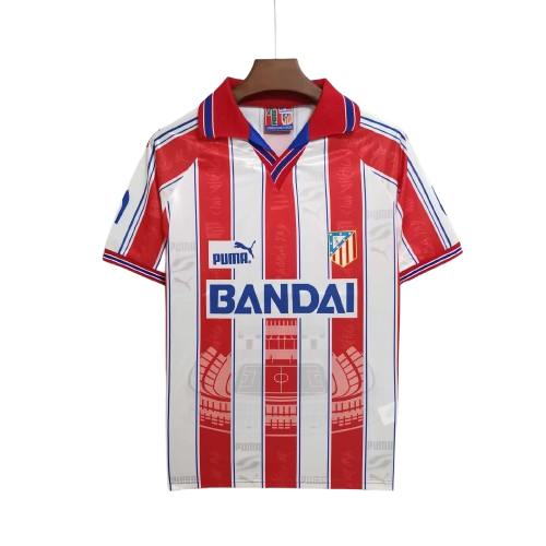 Camiseta Retro Atlético de Madrid 1996/97 Camiseta Retro Atlético de Madrid 1996/97