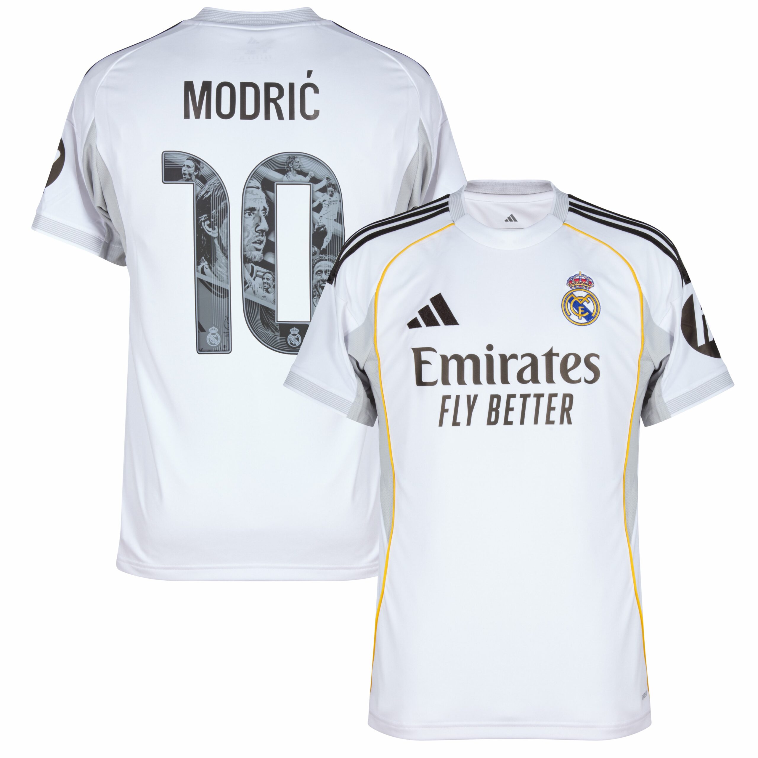 Camiseta Real Madrid 2025/26 ESPECIAL Luka Modric (Dorsal Incluido) Camiseta Real Madrid 2025/26 ESPECIAL Luka Modric (Dorsal Incluido) - Imagen 4