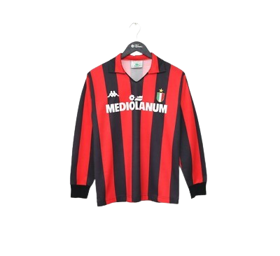 Camiseta Retro AC Milán 1988/89 Manga Larga Camiseta Retro AC Milán 1988/89 Manga Larga