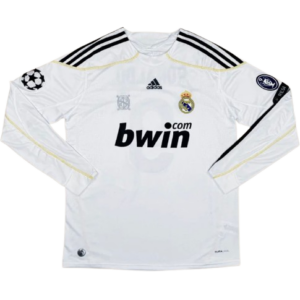 Camiseta Retro Real Madrid 2009/10 Manga Larga