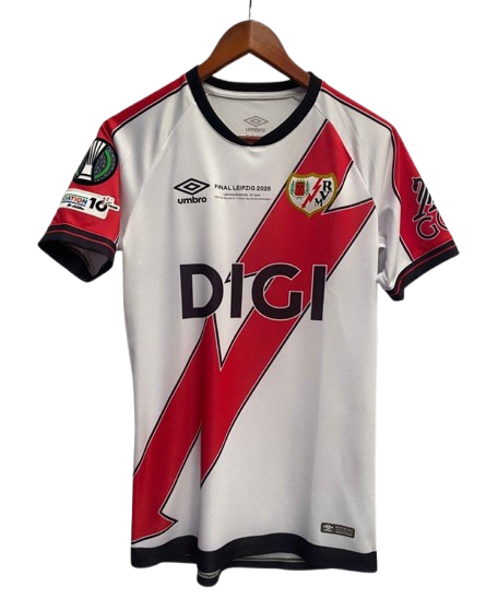 Camiseta Rayo Vallecano de Madrid 2025/26 | Final Conference League Camiseta Rayo Vallecano de Madrid 2025/26 | Final Conference League